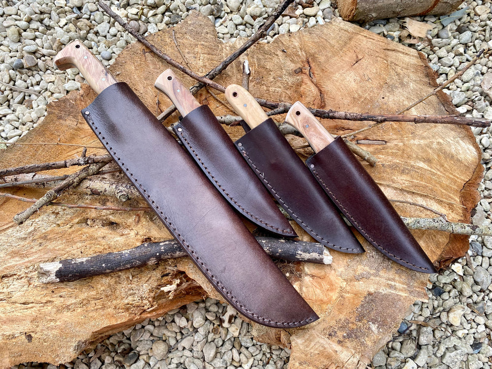 
                  
                    Bundle of four Tod Cutler bushcraft knives
                  
                