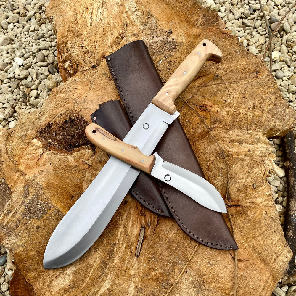 
                  
                    Bushcraft Skinning knife and Camp knife -  BUNDLE PRICE
                  
                