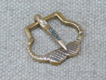 bronze buckle medieval reenactment belt