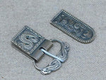 viking saxon sword belt buckle bronze cast ornate plate set migration