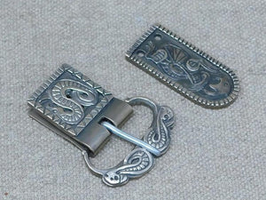 
                  
                    viking saxon sword belt buckle bronze cast ornate plate set migration
                  
                