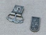 viking saxon sword belt buckle bronze cast ornate plate set migration