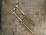 Tod Cutler pair of folding pricket candlesticks bundle 