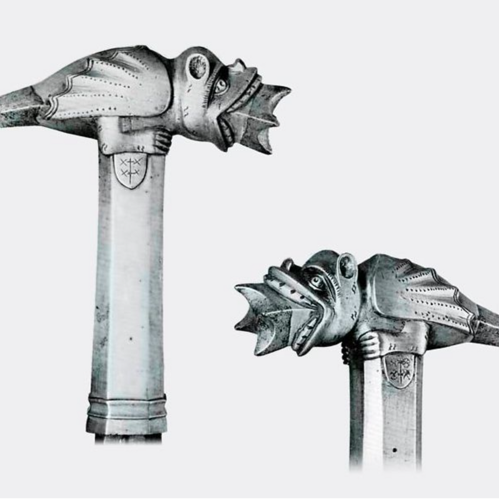 
                  
                    Italian War hammer - Dragon hammer 14th - 15thC
                  
                