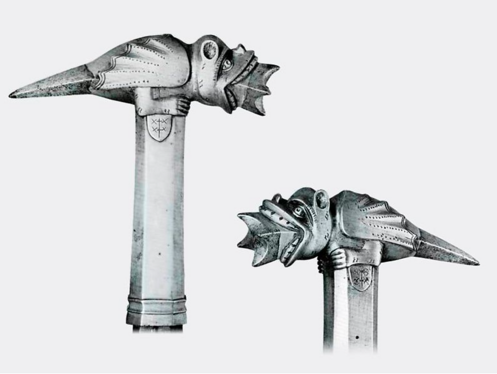 
                  
                    Italian War hammer - Dragon hammer 14th - 15thC
                  
                