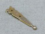 strap end chape medieval reenactment belt brass bronze 