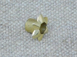 Belt stud medieval bronze brass decorative fitting reenactment reproduction hole reinforcer grommet