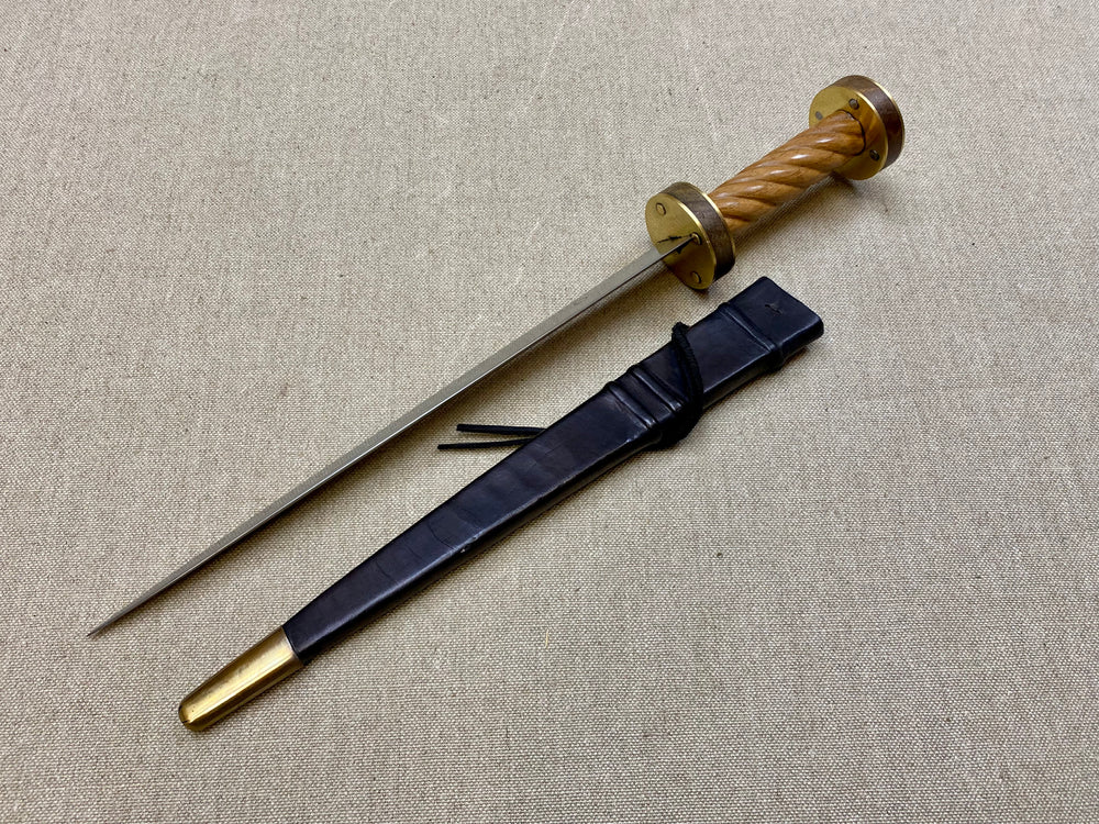 Twisted Medieval Rondel Dagger 14thC-15thC (TC29) – Tod Cutler