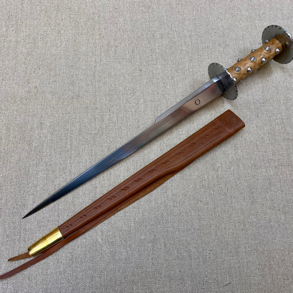 
                  
                    Medieval rondel dagger 15thC Rothenburg reenactment
                  
                