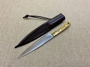 Fruit Knife Brown with Sheath