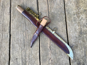 
                  
                    Tod Cutler Viking bundle. Scandinavian War knife and simple viking/saxon eating knife TCUS6 and TCUS7
                  
                