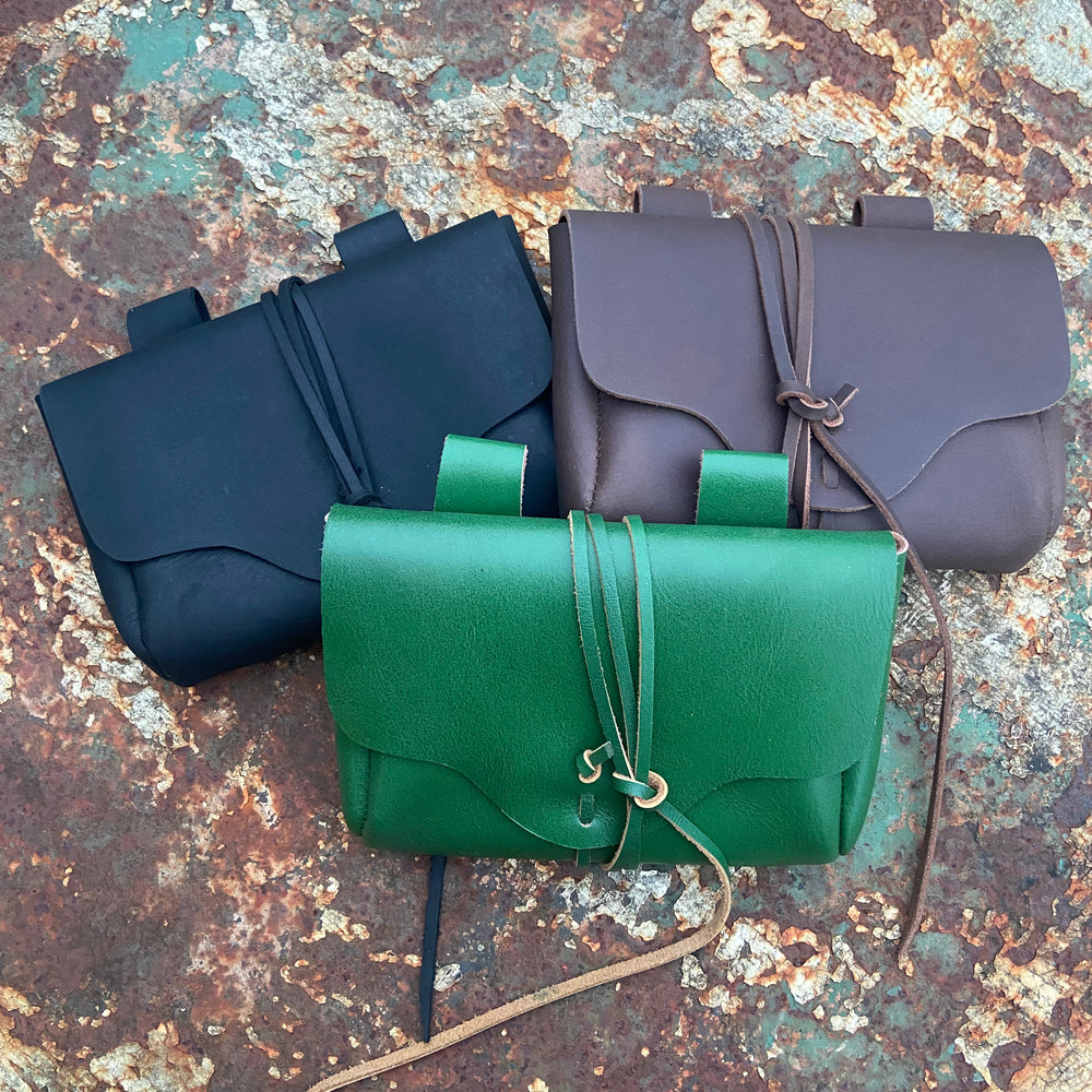 
                  
                    Leather belt pouch - LIMITED STOCK AVAILABLE !!
                  
                