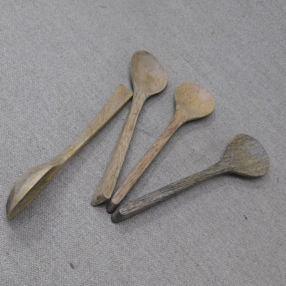 wooden spoon medieval reenactment peasant 